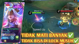 CARA MAIN PHARSA YG BENAR | POSITIONING, ROTASI & COMBO NYA! BUILD PHARSA TERSAKIT 2024 - MLBB