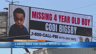 Codi Bigsby search enters fourth week