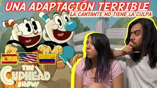 Reacción Doblaje Latino vs Español: Intro: ¡EL SHOW DE CUPHEAD! #elshowdecuphead #netflix