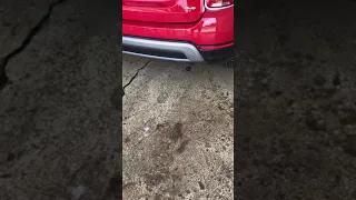 Fiat 500x loud exhaust upgrade.