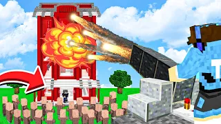 I Destroyed Gb's MOTEL in Minecraft !!! Malayalam |