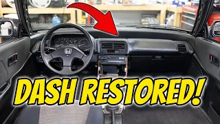 1988 CRX Si Restore Part 44 - European Interior