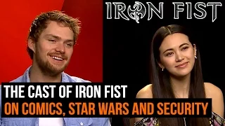 The Iron Fist cast on the comics, Star Wars, and set security