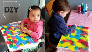 Baby First Painting/ Sensory activity