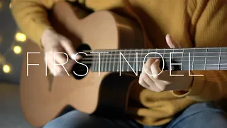 First Noel - Christmas Fingerstyle Guitar Instrumental Cover with Lyrics