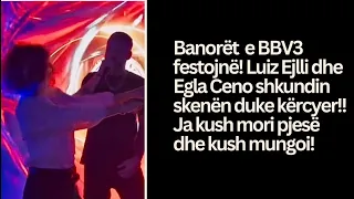 Banorët  e BBV3 festojnë! Luiz dhe Egla shkundin skenën duke kërcyer!! #bigbrotheralbaniavip #viral