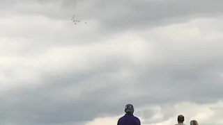 RIAT 2019 red arrows tornado manoeuvre