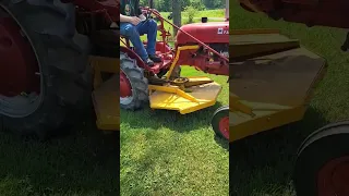 1948 Farmall Cub with Woods 42C Rotary Mower