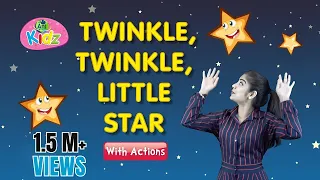 Twinkle, Twinkle, Little Star| English Rhyme | Favourite English Kids Song | Animated Poem | Anikidz