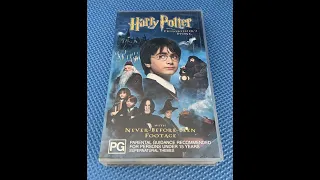 Opening to Harry Potter and The Philosopher's Stone VHS