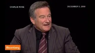 Robin Williams' Wall Street Jokes Make Charlie Rose Laugh Hysterically