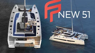 The Aura 51: sustainable and comfortable cruising catamaran (3D video)