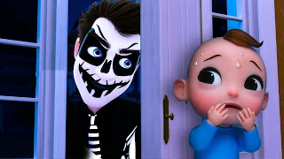 Who's At The Door? - Don't Open to Monsters - Nursery Rhymes & Kids Songs