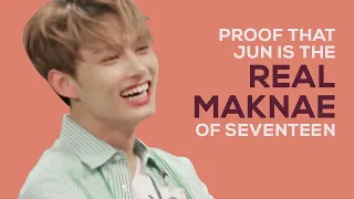 proof that jun is the real maknae of seventeen