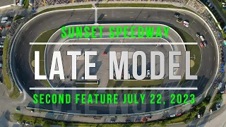 Second Late Model Feature Sunset Speedway July 22 2023