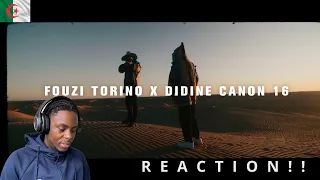 FOUZI TORINO X DIDINE CANON 16 - ACHFA (Official Music Video) REACTION