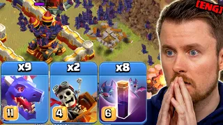 DRAGONS and BATS SURPRISE in Clan War (Clash of Clans)