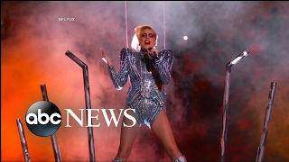 Lady Gaga Super Bowl Halftime Show Opens With Tribute to America