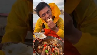 Amazing Eat Seafood Lobster, Crab, Octopus, Giant Snail, Precious Seafood🦐🦀🦑Funny Moments 250