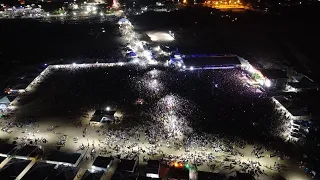 Veja como estava a noite de show do Raí Saia Rodada na Praia das Gaivotas Fest Verão 2022 16/07/2022