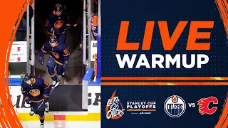 ARCHIVE | Game 3 Warmup  -  Oilers vs Flames