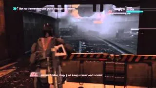 Binary Domain - Greeting Party Gameplay (Xbox 360)