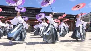 #舞幻 さん ♪瞬輝無心～未来へ～  総湯前会場　#能登よさこい 2014 #よさこい