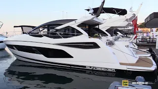 2022 Sunseeker Predator 55 EVO - Walkaround Tour - 2021 Cannes Yachting Festival