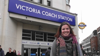 Directions From London Victoria Coach Station To London Victoria Train Station UK ( Day Time )