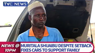 Muritala Shuaibu Despite Setback Fixes Cars to Support Family