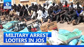 Operation Safe Haven Arrests Looters & Violators Of Curfew In Jos