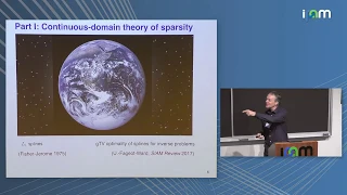 Michael Unser: "Splines and imaging: From compressed sensing to deep neural networks"