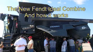 How a combine works: Fendt Ideal