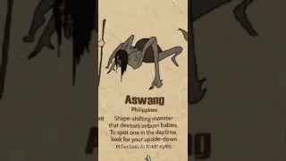 Types Of Mythical Creatures | Aswang #shorts