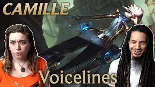 Arcane fans react to Camille Voicelines | League Of Legends