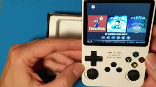 R36S handheld console - unboxing and first play