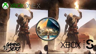 Assassin's Creed Origins | XBOX Series S vs XBOX ONE X