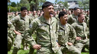 New Zealand Army: NZ Army Haka at Exercise Torokiki 2022