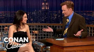 Mila Kunis Shares Her Wild 21st Birthday Plans | Late Night with Conan O’Brien