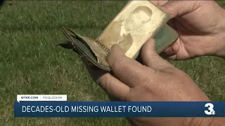 Missing 1950s wallet found during renovation of school