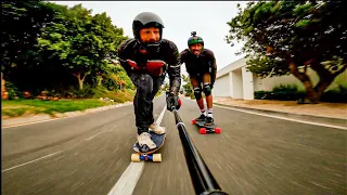 GRAVITY DOGZ: DOWNHILL SKATING THROUGH THE PANDEMIC #enjoy #extremesport #skating