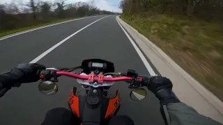 Riding to the city | APRILIA SX 125 + ARROW THUNDER [4K]