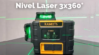Nivel Laser KAIWEETS KT360A / El mejor Precio en su Gama / Descuento del 41% comprando desde aquí!