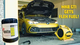 Our MK8 GTI gets Flexfuel! // Unitronic Flexfuel Install and Testing