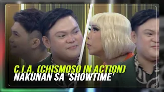 'Chismoso in action': Vice Ganda spoofs Vhong's 'CIA' moment on 'Showtime' | ABS-CBN News