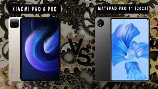 Xiaomi Pad 6 Pro VS Huawei MatePad Pro 11 (2022)