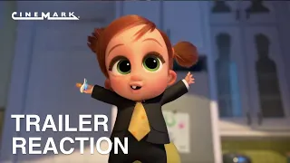 The Boss Baby Family Business Trailer Reaction | Cinemark Theatres