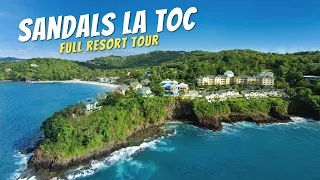 Sandals Regency La Toc, St Lucia | Full Walkthrough Resort Tour & Review | 4K 2021