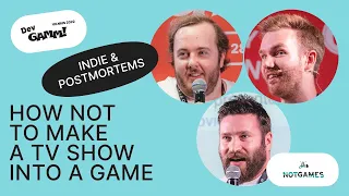 Not For Broadcast: How Not To Make A TV Show Into A Game / NotGames