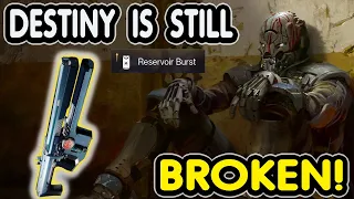 DESTINY IS STILL BROKEN!!! EVEN AFTER THE CHANGES!!!!